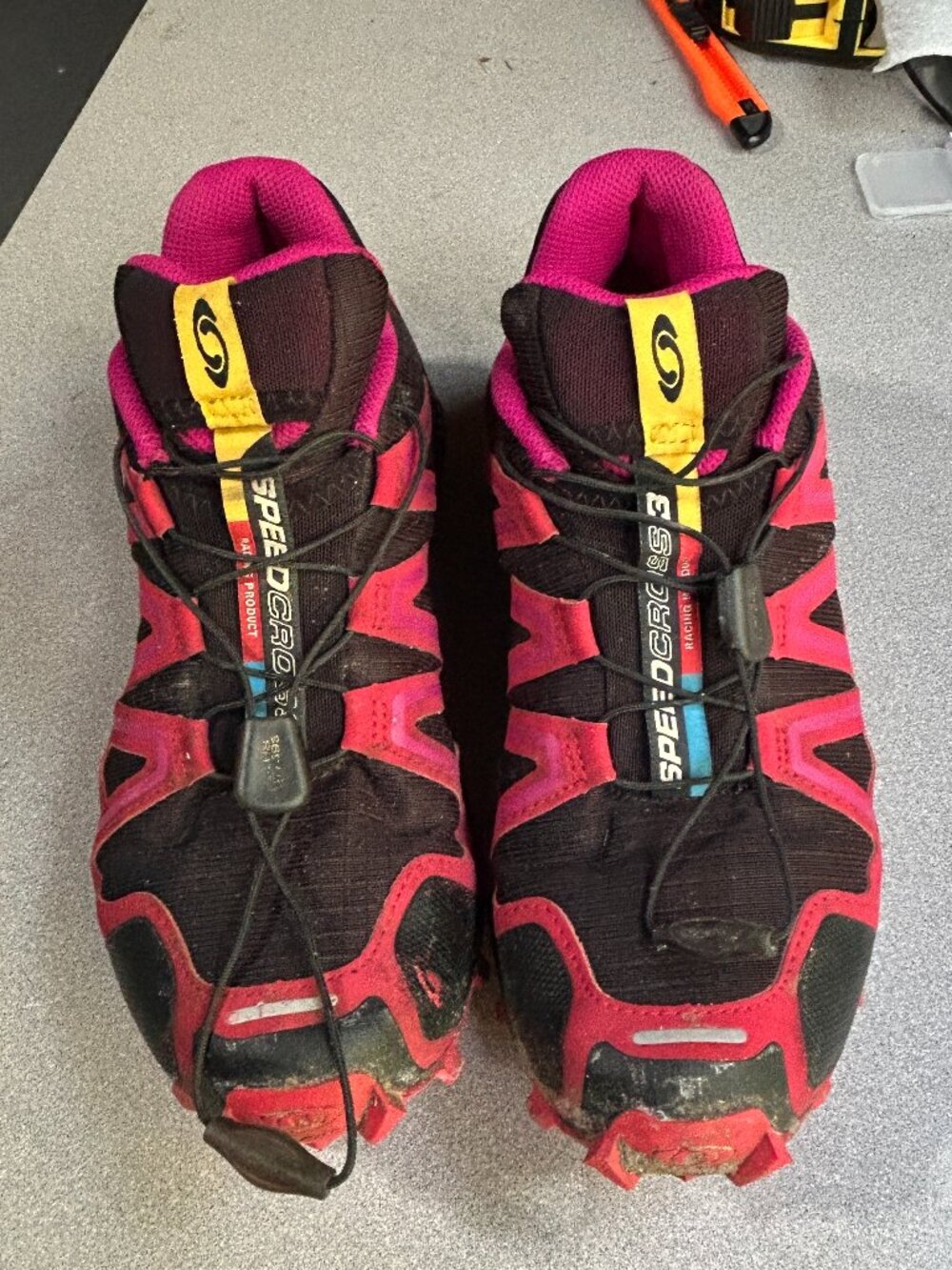 Salomon SpeedCross 3 Trail Running Shoes - Women’s Size 6.5 – Used